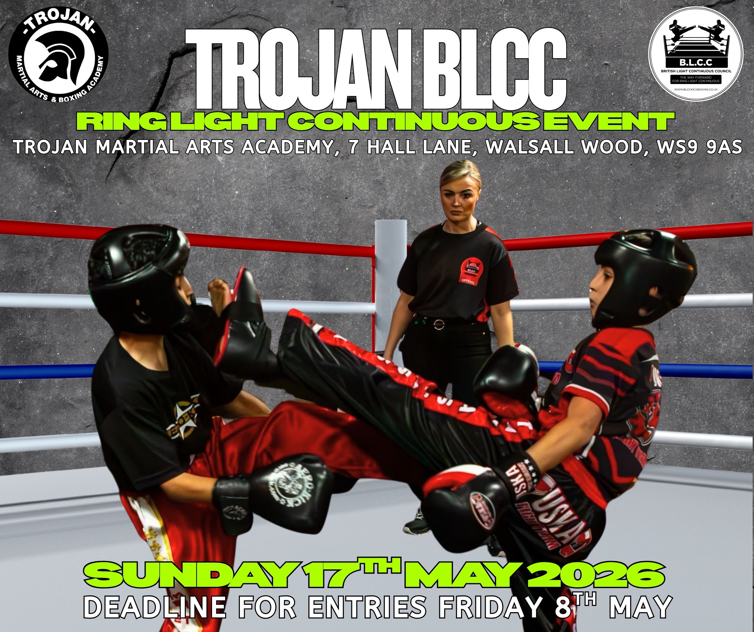 TMA BLCC EVENT - WALSALL - MAY 2026
